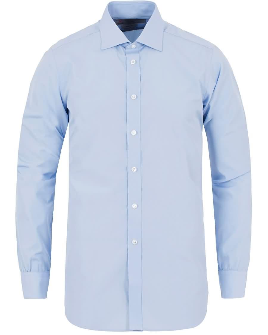 turnbull asser slim fit poplin shirt light blue Engros Kul gp35a